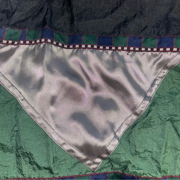 Vintage 80’s Windbreaker 2B Active Retro Activewear Men’s L Bomber Light Weight - Picture 14 of 16